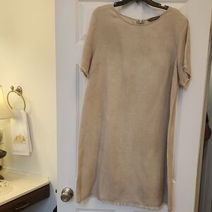 Tommy Bahama Taupe Linen Dress